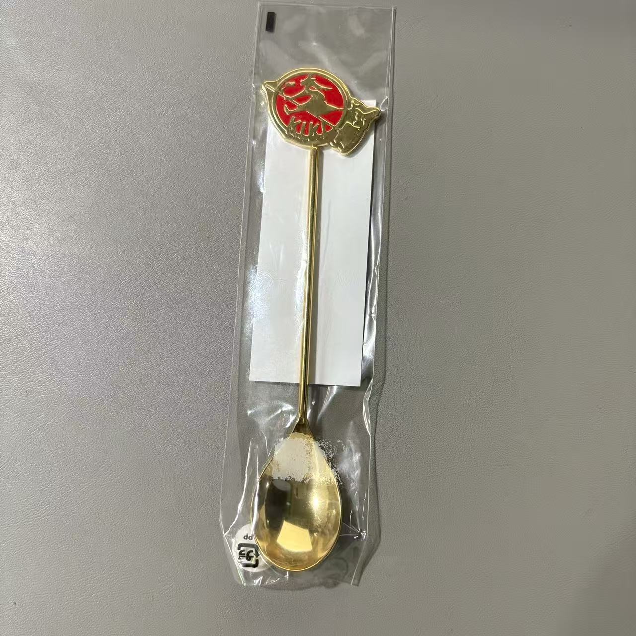 一番正品[现货] 宫崎骏 魔女宅急便 印象风 餐具 金属勺子