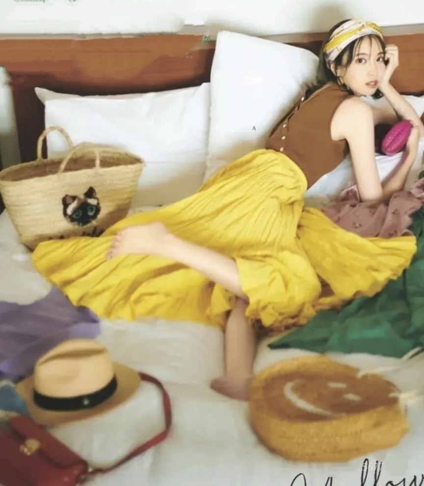纯色姜黄墨绿枣红浅蓝气质休闲多层淑女百搭时尚纯棉蛋糕裙