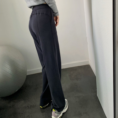 神裤啊梨形福音垂顺显腿长腿直