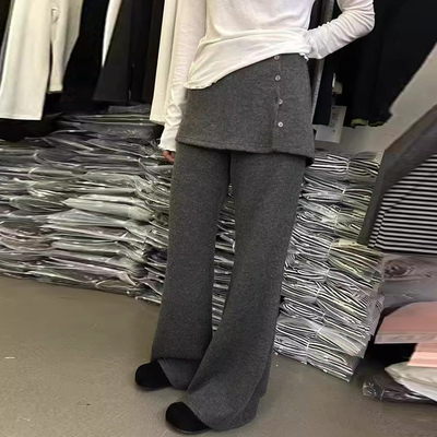 垂感好甜野品牌正品减龄显瘦裤子