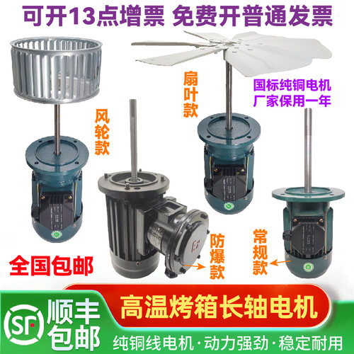 大洲浦惠加长轴电机防爆耐高温