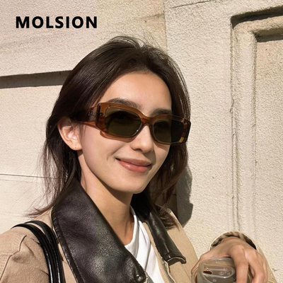 陌森乌龙墨镜MS3122A68猫眼女