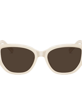 陌森奶油猫猫眼女款可配近视墨镜