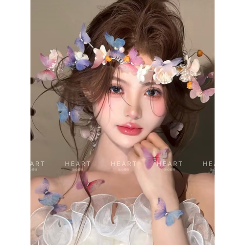 TM｜杰子老师同款夏日花仙子手作五件套花环