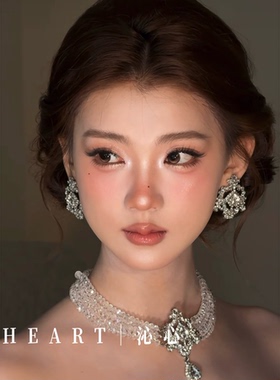 TM｜千金古早项链耳饰套装水晶串珠手作款