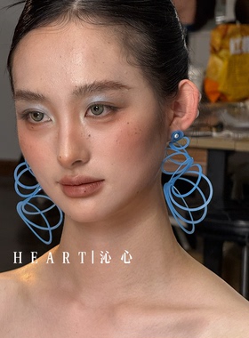 TM｜E23硅胶小众气质高级感艺术（耳饰一对