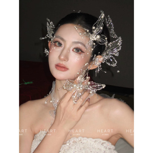 TM｜碎钻3D打印凝胶蝴蝶某书出片流量爆款