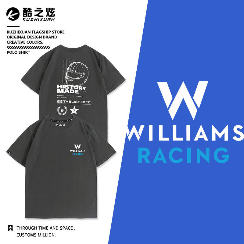威廉姆斯车队历史成就宽松短袖