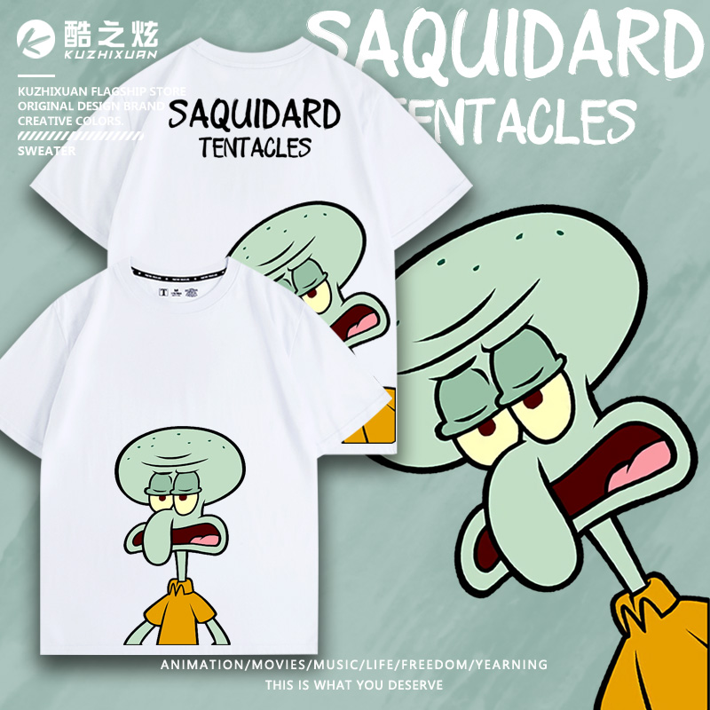 海绵宝宝派大星章鱼哥动漫联名