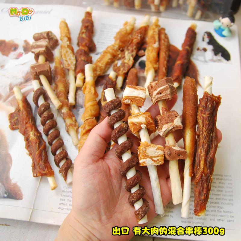 鸡肉鸭肉牛肉绕白牛皮棒全犬种