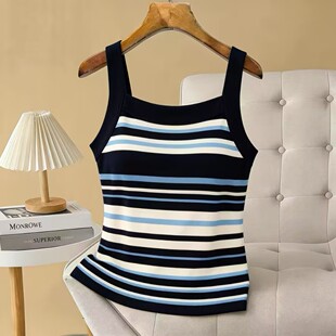 无袖 清仓捡漏 2026高档吊带背心女夏季 打底新款 百搭上衣 吊带修身