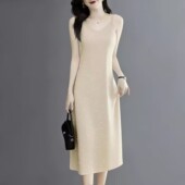 背心吊带中长款 清仓捡漏 减龄遮肚妈妈装 修身 连衣裙女 2026夏新款