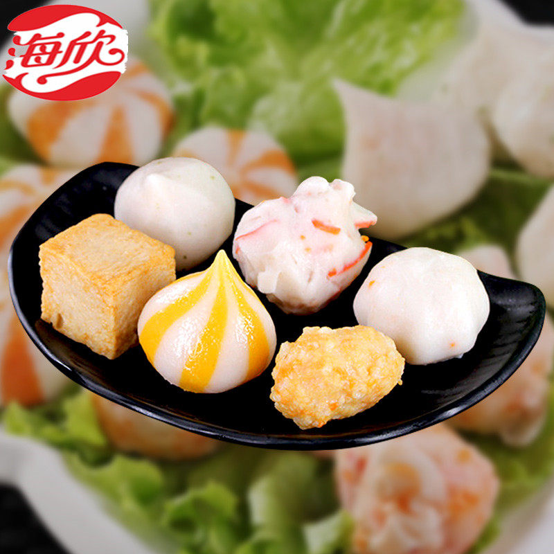 海欣海胆宝海胆包火锅丸子关东煮串串香麻辣烫豆捞冒菜酒店鱼丸