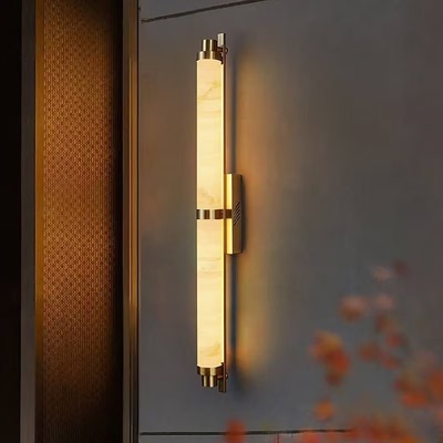 壁灯墙壁过道设计师极简长条简约壁灯后现代客厅背景墙轻奢酒店