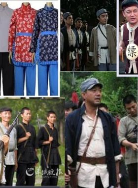 农村民国时期古装演出服