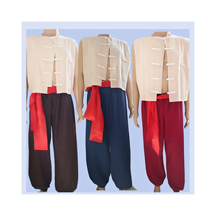 王二小演出服民国车夫余占鳌轿夫农民庆丰收表演服赛龙舟打鼓服装