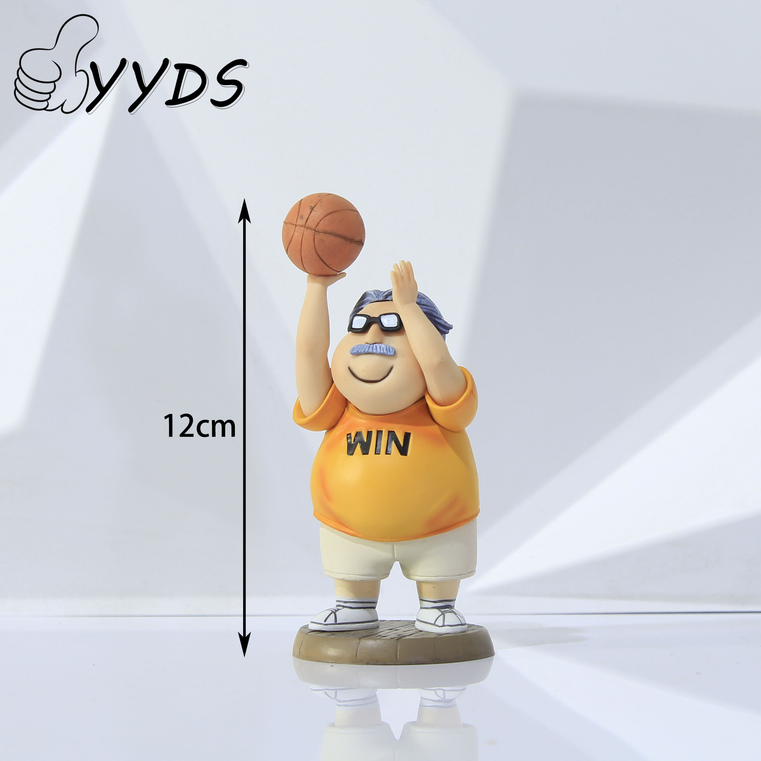 gk灌篮高手真香社q版安西教练投篮姿势动漫手办模型摆件动漫周边