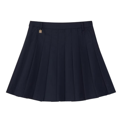保罗·彼得 专柜同款 女士舒适时尚百搭学院风百褶裙DSFAQ00061