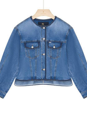 保罗彼得 专柜同款 春季新款女士舒适时尚牛仔外套NIEA73750