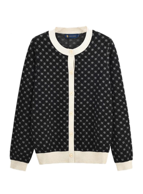 保罗彼得专柜同款 女士舒适休闲时尚百搭日常通勤针织衫JACD39730