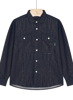 保罗·彼得 专柜同款 男士时尚街头高级感简约百搭衬衫CKECC00120