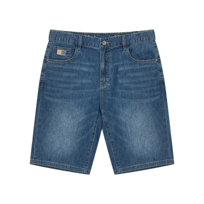 保罗彼得 专柜同款 男士复古美式简约时尚水洗牛仔短裤PJEB99820