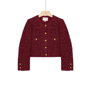 保罗彼得 PAULO PEDRO专柜同款 女士新款舒适时尚小香风外套YNEA7