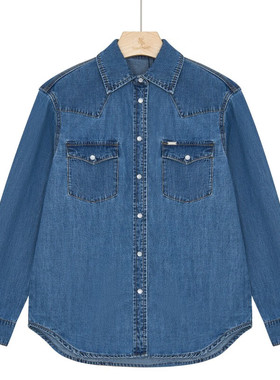 保罗彼得 专柜同款 女士舒适时尚潮流日常衬衫 BLEA73730