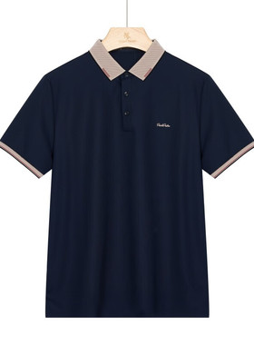 保罗彼得 专柜同款男士日常通勤运动商务休闲短袖polo衫TLEB53240