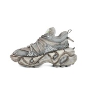 子复古网面厚底休闲老爹鞋 COSMOS星战1号男鞋 潮牌脏脏灰运动鞋