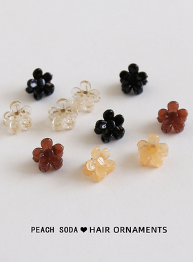 小fafa~迷你小抓夹公主头小发夹成人儿童碎发夹刘海夹侧边夹头饰