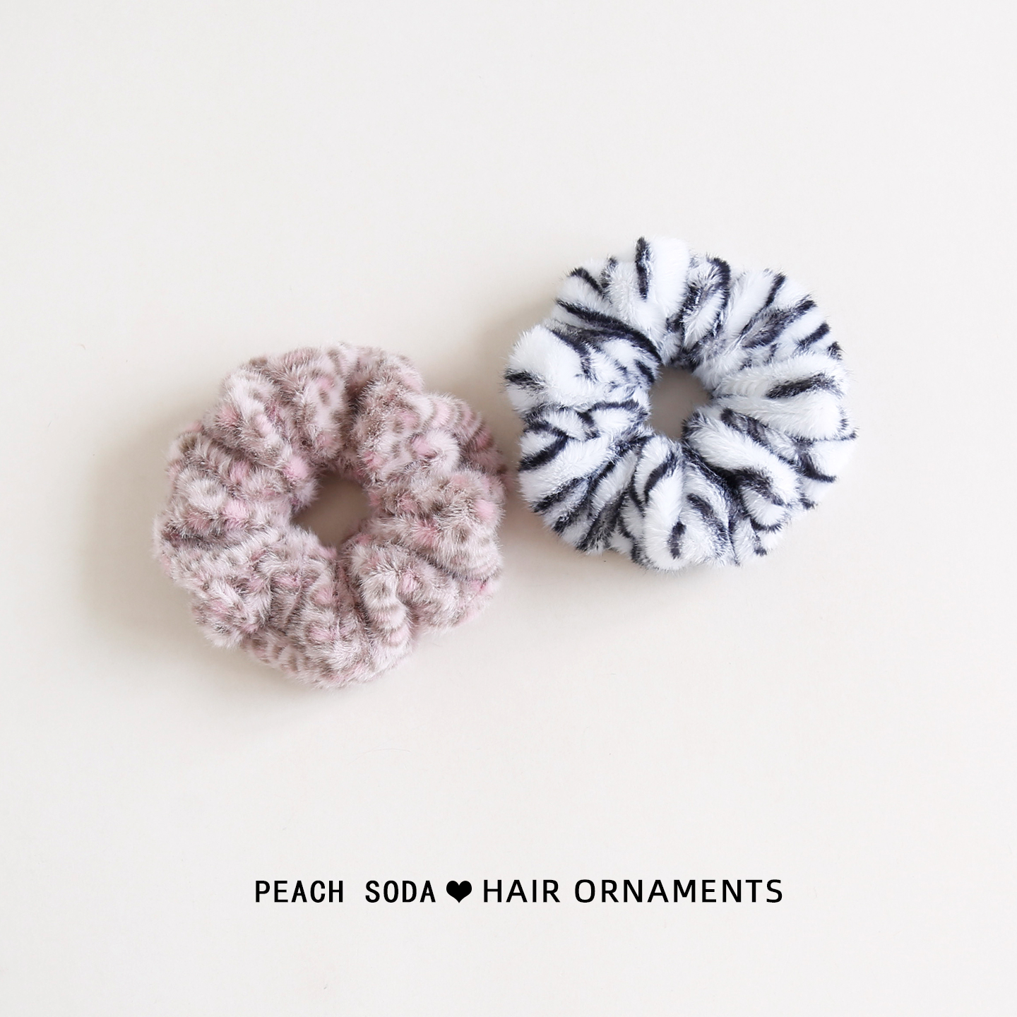 秋冬季新款可爱毛绒发圈大肠圈豹纹扎头发绳时尚丸子头发饰头绳女