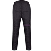 内穿4层结构九成品裤 高腰不钻绒 皮 半成品中老年加厚加大码 羽绒裤