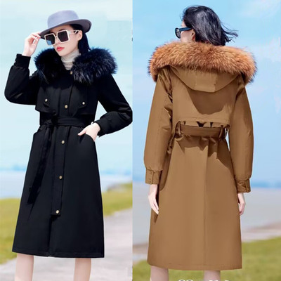 羽绒服九成品女翻新加工