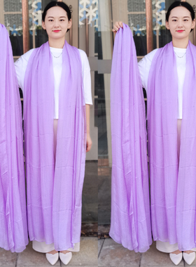 禅舞服度母纱女士围巾