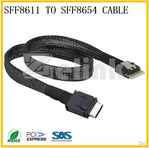 SAS SFF8087转SFF-8611线