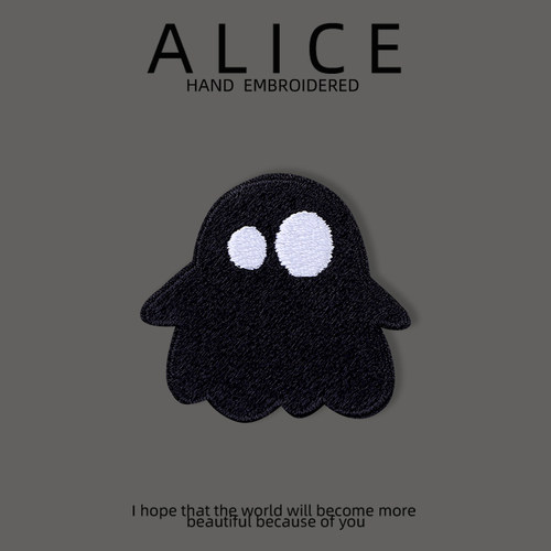 小幽灵羽绒服自粘补丁贴