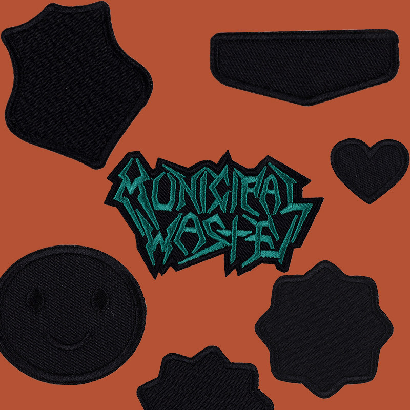 新款自粘黑色刺绣徽章布贴羽绒服衣服牛仔裤补丁贴修补洞装饰补贴,居家布艺,布贴,淘宝优惠券,粉丝福利购,淘宝优惠卷