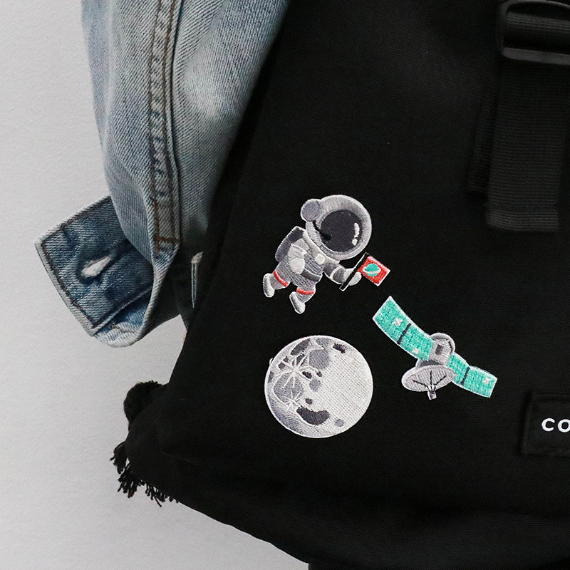 宇宙星球宇航员刺绣布贴衣服裤子修补破洞diy手帐包包装饰补丁贴,居家布艺,布贴,淘宝优惠券,粉丝福利购,淘宝优惠卷