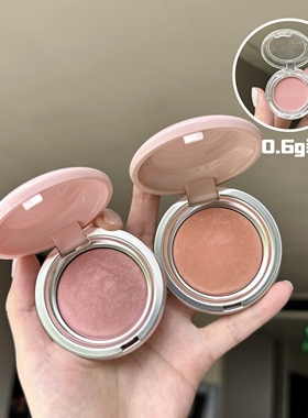 诗佩妮spenny烤粉柔雾腮红腮紫自然提亮收缩膨胀色修容试色小样