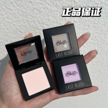 韩国BBIA单色腮红高光01cherry blossom冷粉色卧蚕打底色草莓牛奶