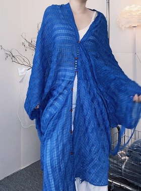 JOSS STUDIOS 纯色多穿立裁系带宽松度假氛围开衫上衣