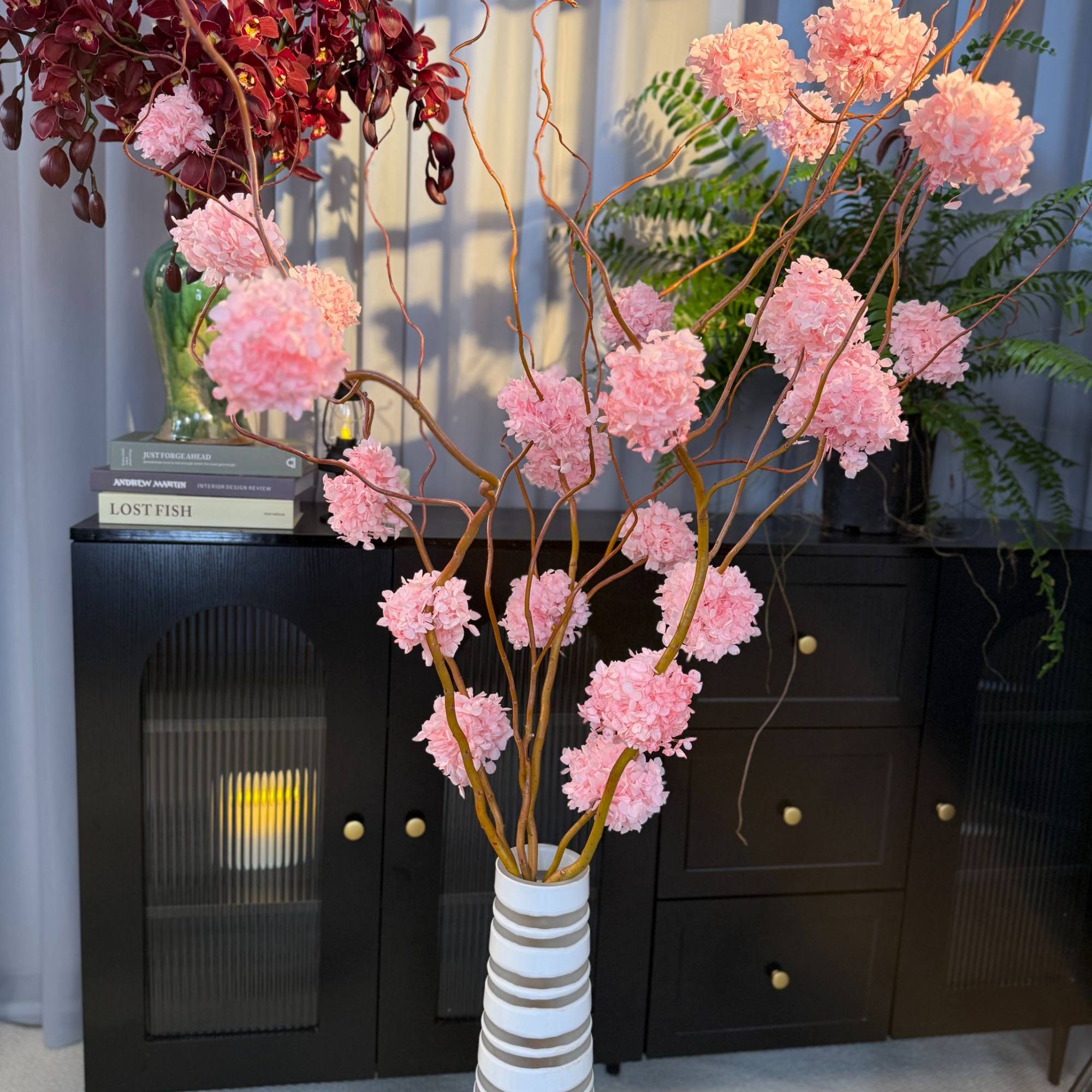 【粉佳人】高级复古红  节日绣球 永生花花束鲜花 真花,鲜花速递/花卉仿真/绿植园艺,商务用花,淘宝优惠券,粉丝福利购,淘宝优惠卷