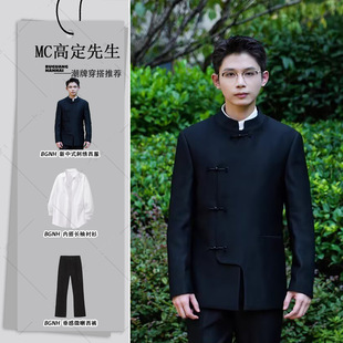 新郎结婚西服套装男士大码韩版修身婚礼礼服商务休闲职业正装西装