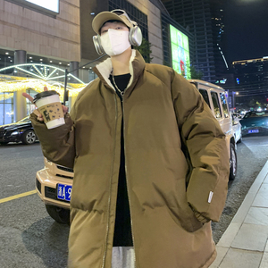 2024冬季潮流宽松大码立领保暖棉服XZ405-Y09-P55特图片
