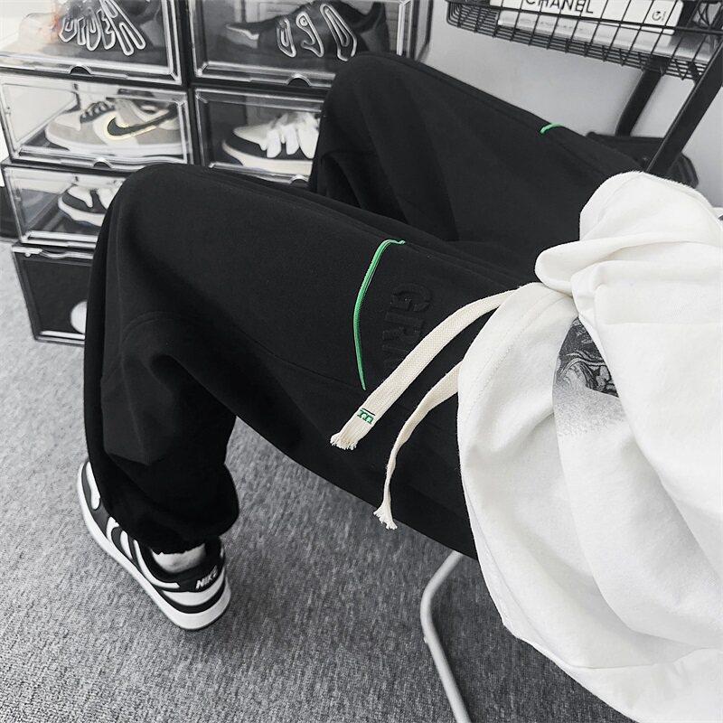 新品秋冬大码宽松松紧休闲男卫裤XZ405-K1004-P50,男装休闲裤,星座405