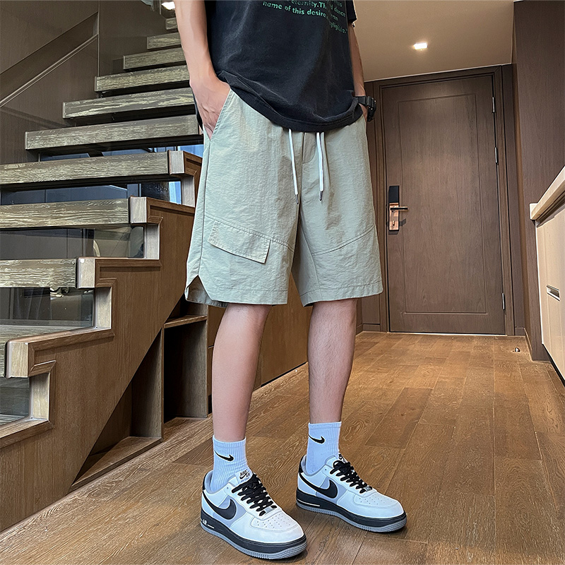 夏季宽松松紧薄款男士大码短裤XZ405-K242-P35，男装牛仔裤，星座405