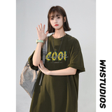 女装类目2023上衣短袖宽松夏装女士t恤XZ405-T20-P25，女装T恤，星座405