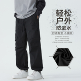 2025新品潮流春季男士大码松紧伞兵裤XZ405-K121-P50，男装休闲裤，星座405