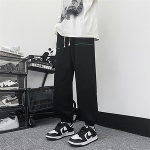 港风秋季新品大码松紧宽松休闲男卫裤XZ405-K1004-P50图片